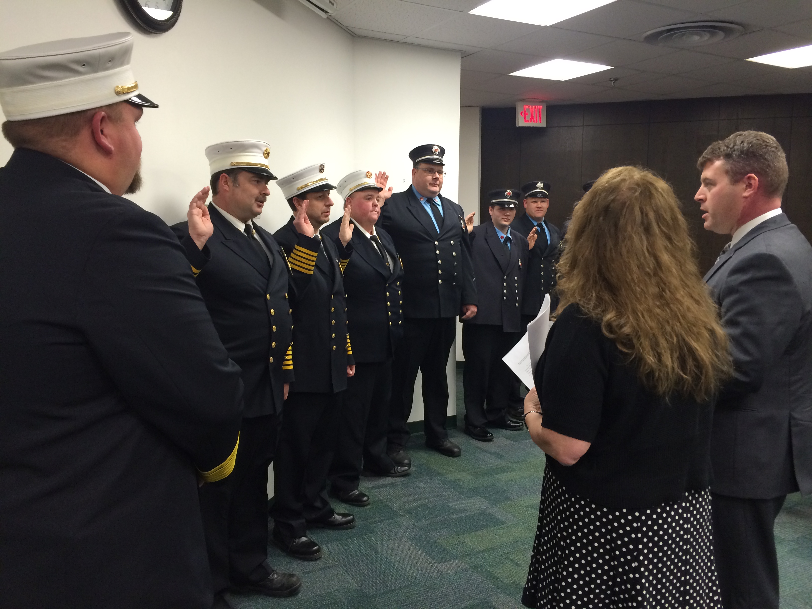 2016 Mayor Swearing In New Officers NFD